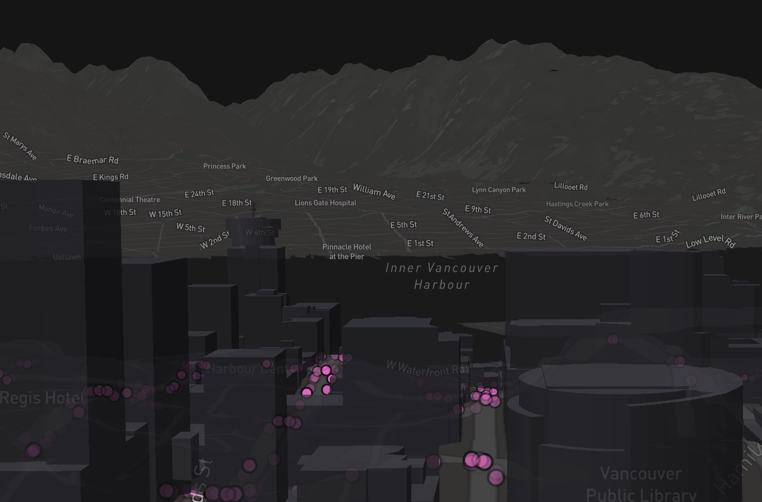 Crime Heatmap Of Vancouver